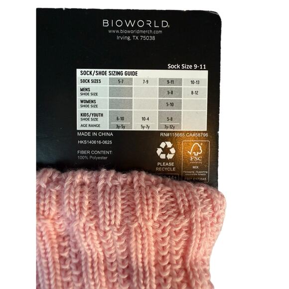 Wicked Universal Studios slouch socks size 9-11 NWT - Picture 5 of 6